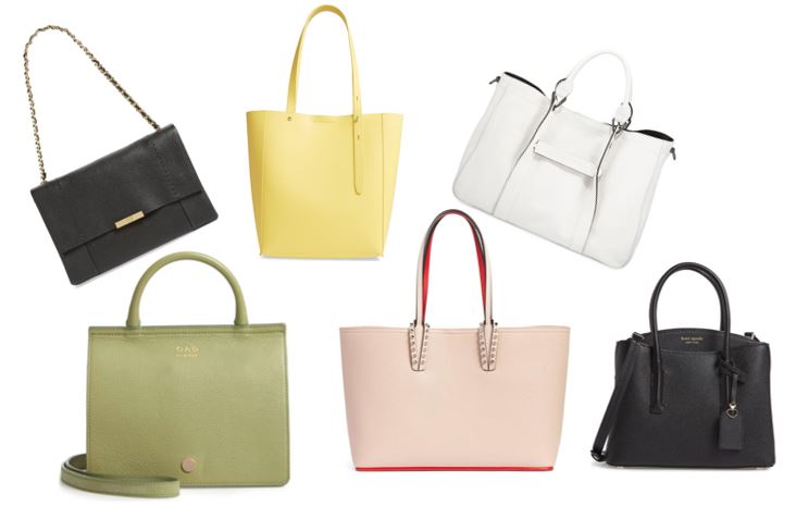 There are so many options in structured handbags in terms of style and color. Buy one or two to go with your spring wardrobe. 